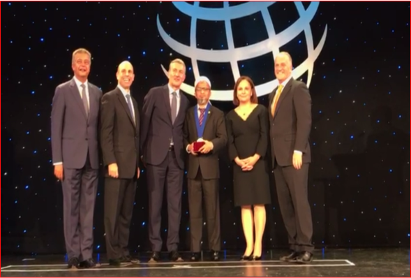 PepsiCo Chairman's Ring of Honour - 2018	